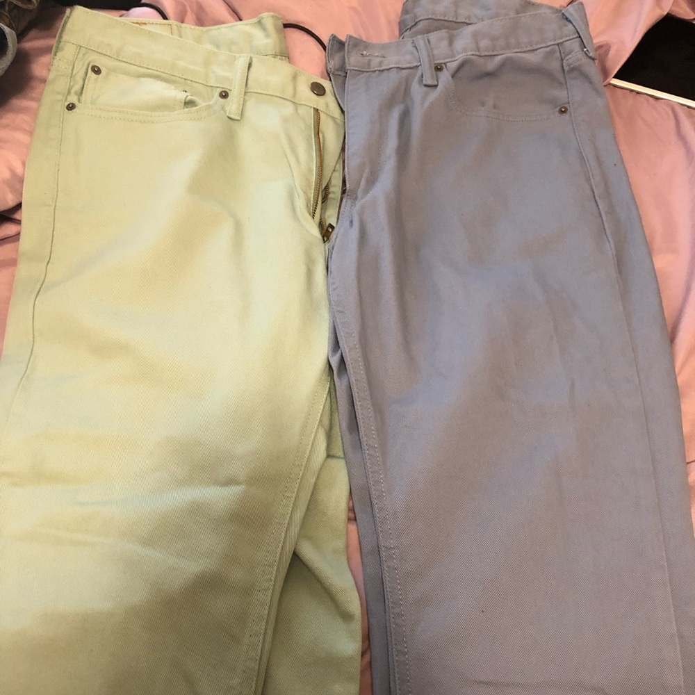 2 pair of Levi's